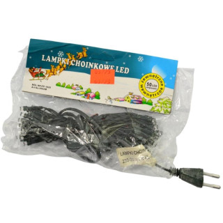 Lampki choinkowe 50 LED multikolor